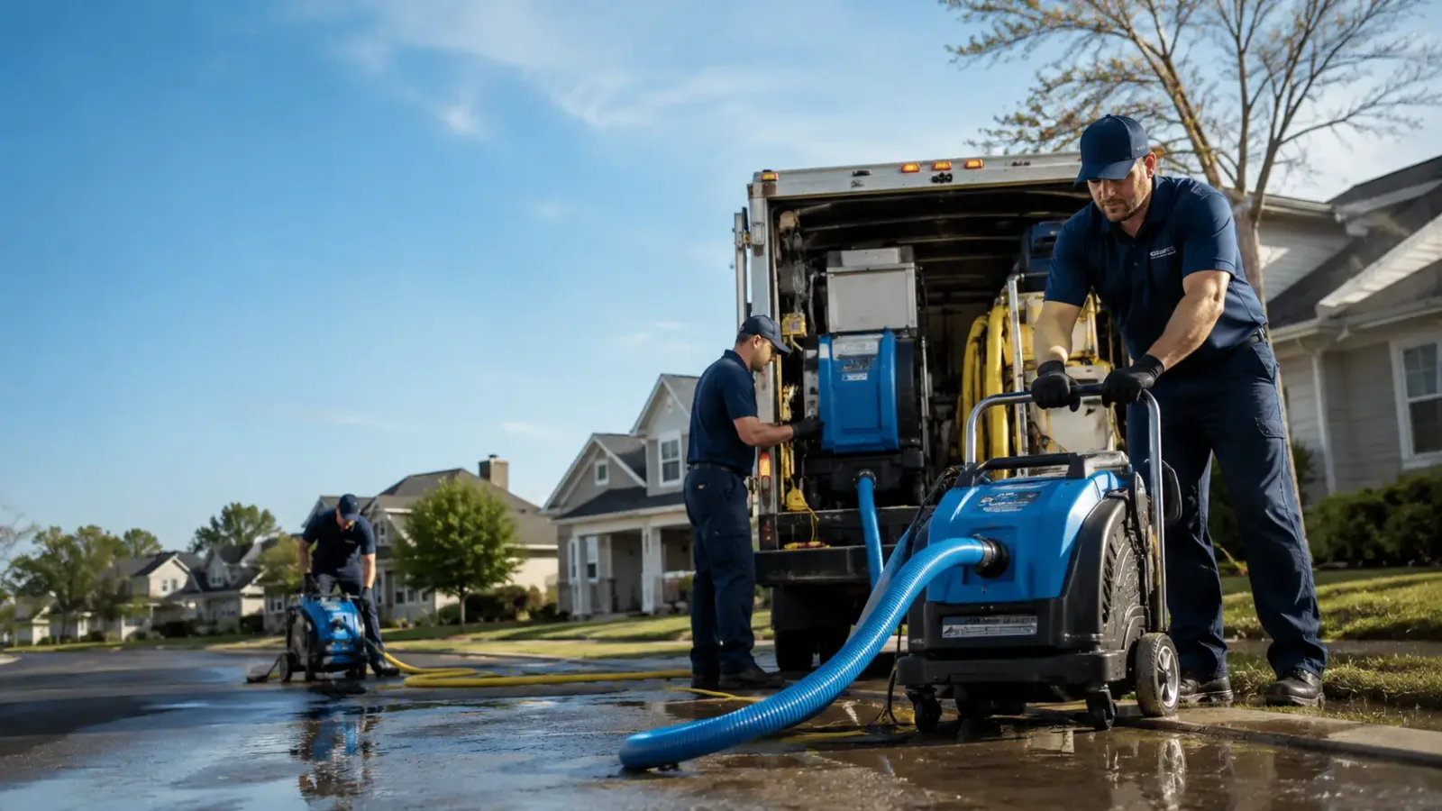 Flood Damage Cleanup in Lonetree, WY